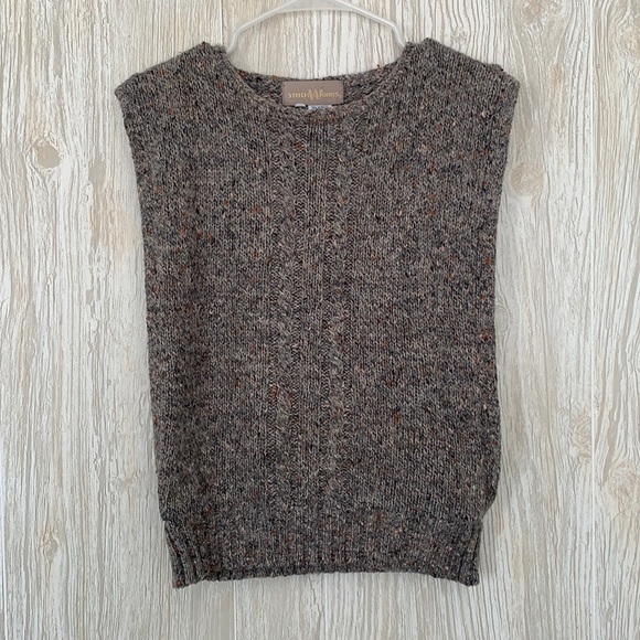 Vintage Tops - Vintage Wool Stitch Works Sweater Vest